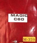 Magic-Magic C60, Six Digit controller, Program Operations and Parts Manual 1984-C60-01